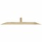 Ekena Millwork Portland Rough Sawn Timber Gable Bracket, Douglas Fir, 72"W x 12"H x 4"D x 4"F, 4/12 Pitch GBW072X12X0404POR00RDF - alternate 1